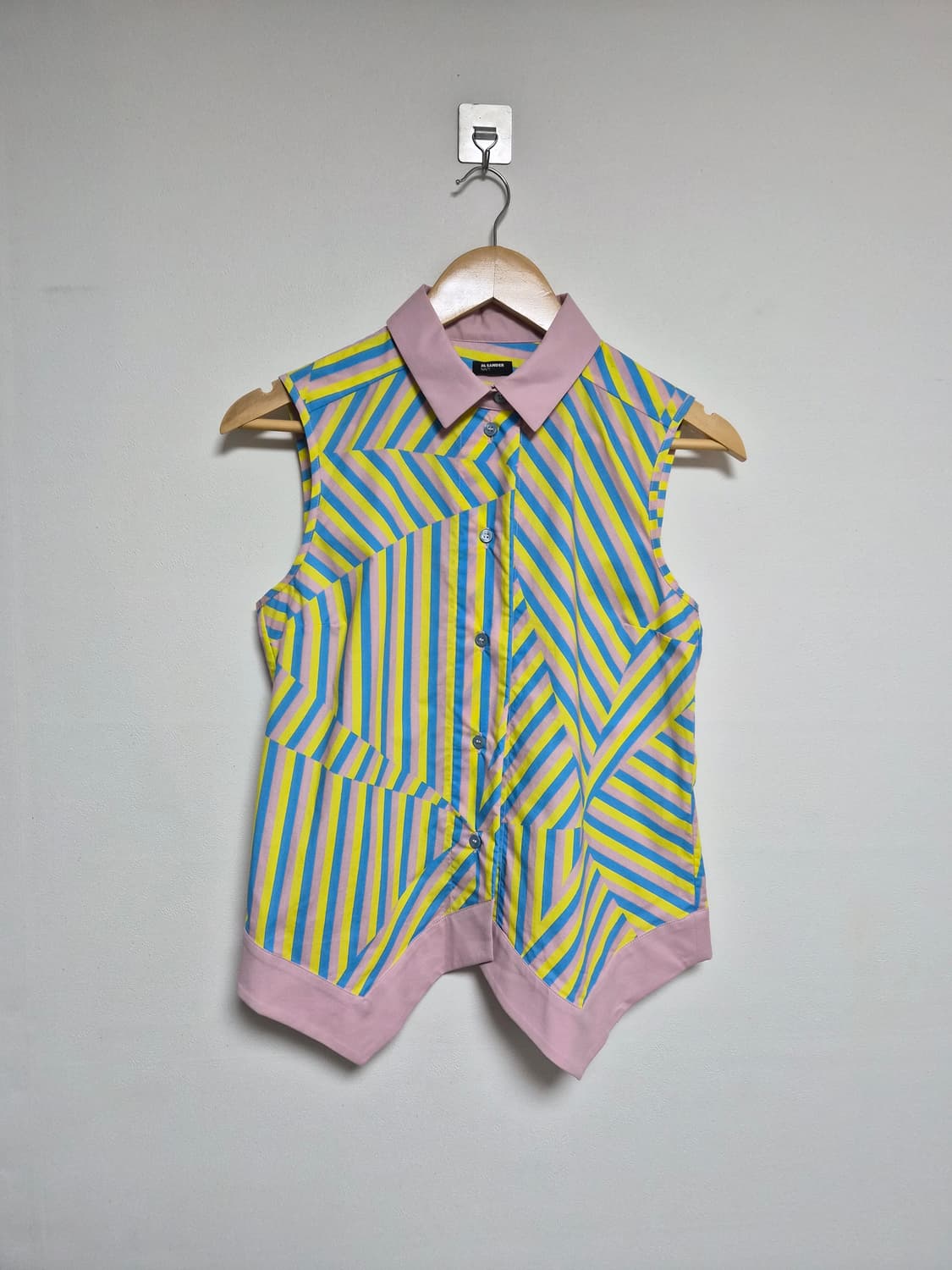 질샌더Jilsander  스트라이프 38셔츠사이즈 - T64 상품이미지1