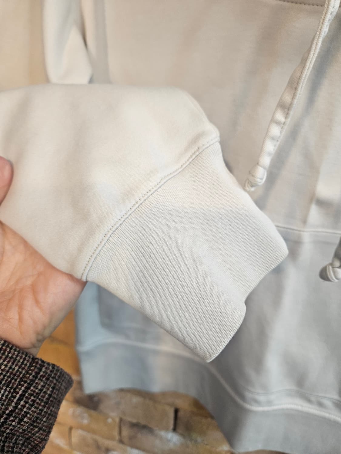 한섬 크리스 반 아쉐 후드티 M 상품이미지4