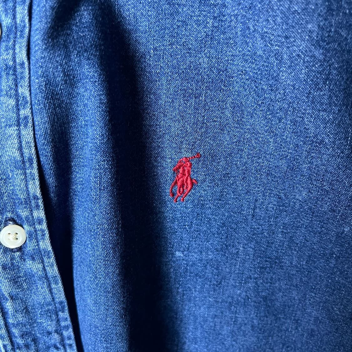 [Polo] 90's 폴로랄프로렌 블레어 데님셔츠 상품이미지4