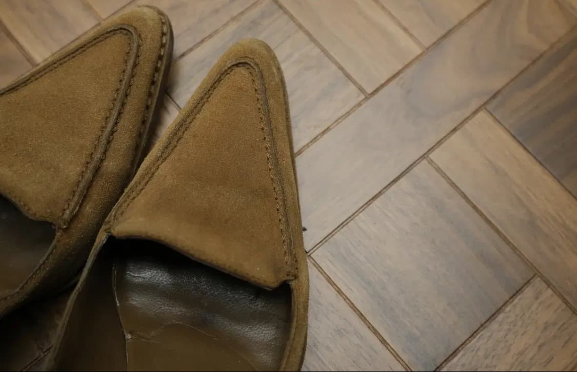 GUCCI 구찌 브라운 스웨이드 힐 구두 (230, 36 1/2C) 상품이미지3