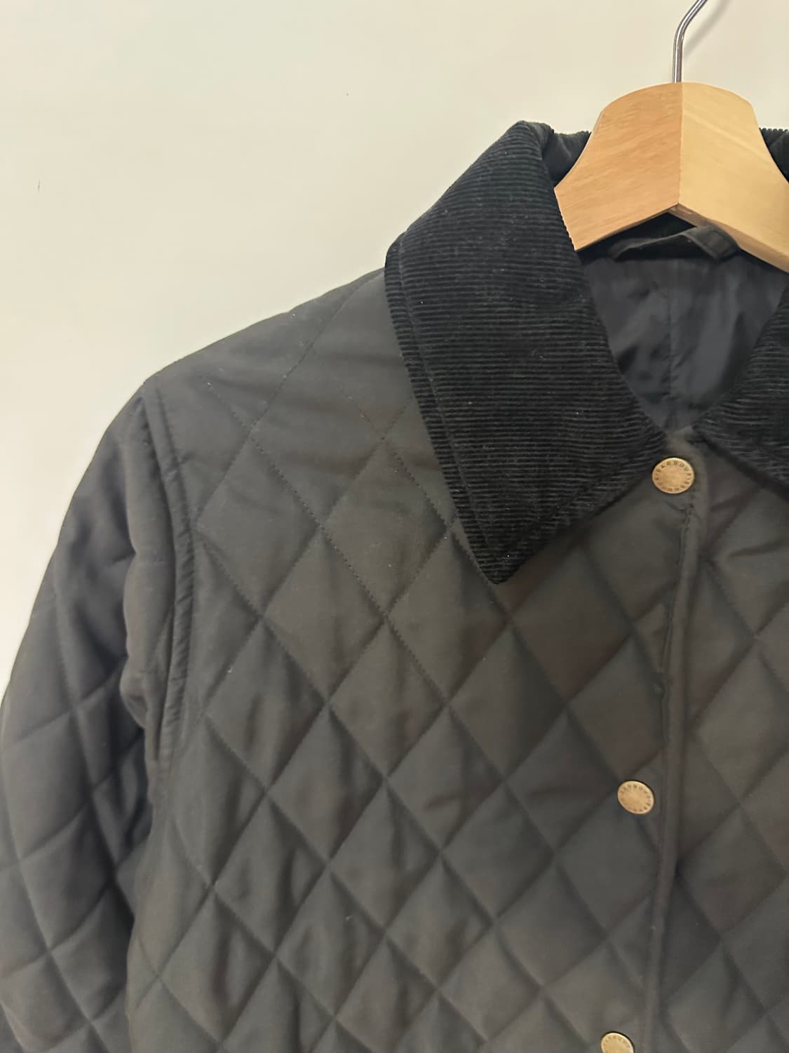 바버 퀼팅자켓 UK8 상품이미지2