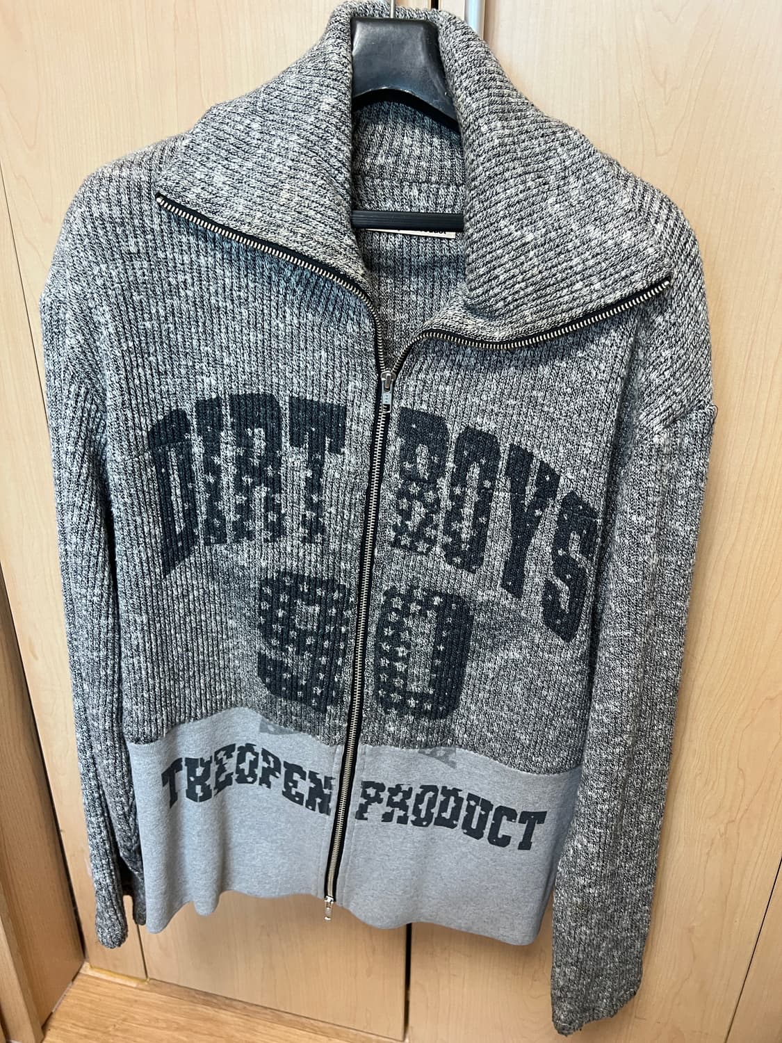 더오픈프로덕트 니트 집업 상품이미지1