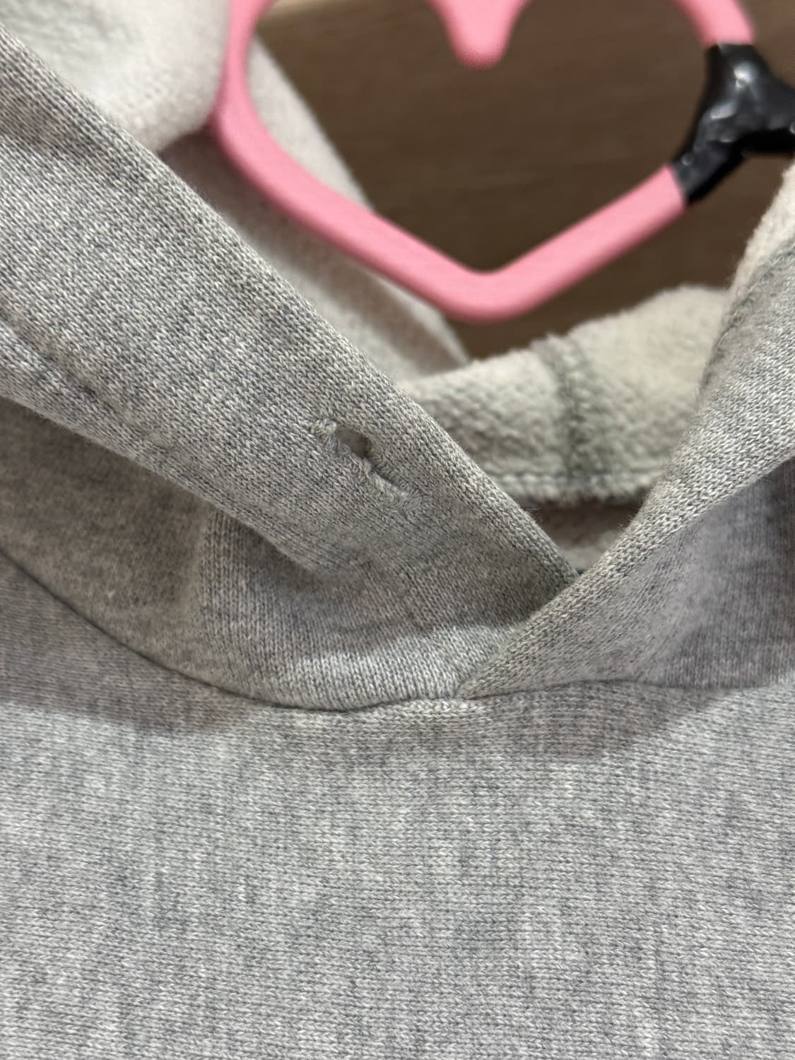 갭 오버핏 그레이 후드 상품이미지8