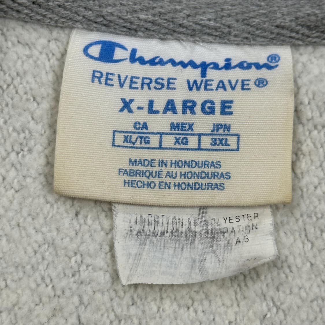 챔피온 리버스위브 헤비코튼 맨투맨 그레이 XL 상품이미지7