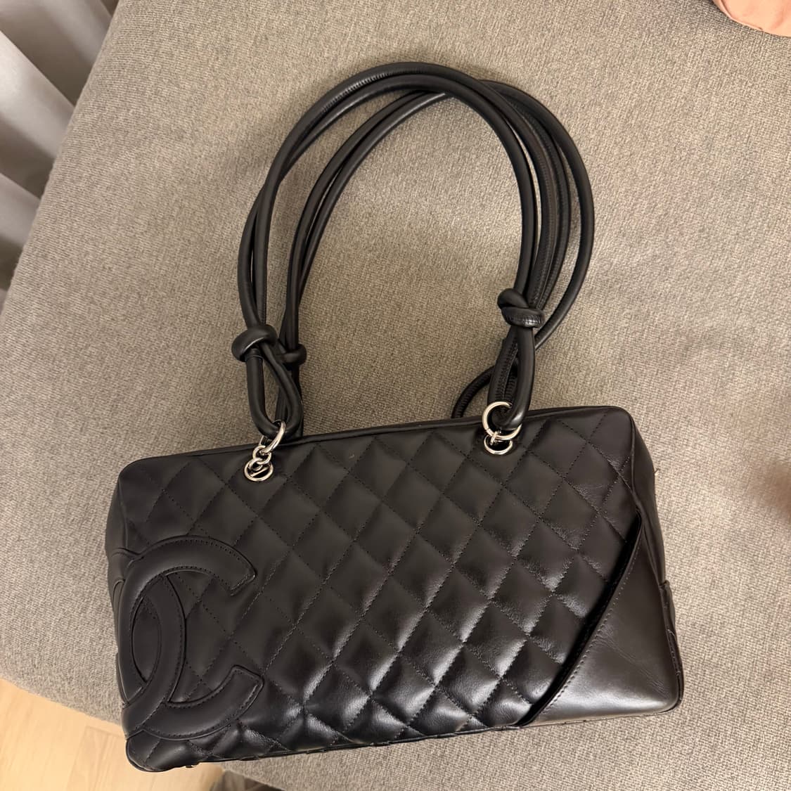 샤넬 깜봉 숄더백 블랙 상품이미지1