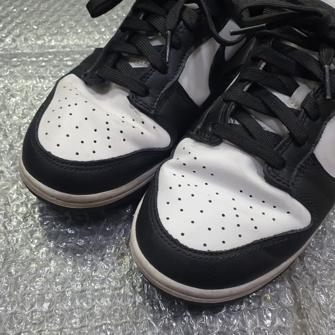 나이키 dd1391-100 덩크 로우 레트로 화이트/블랙(265) 상품이미지3