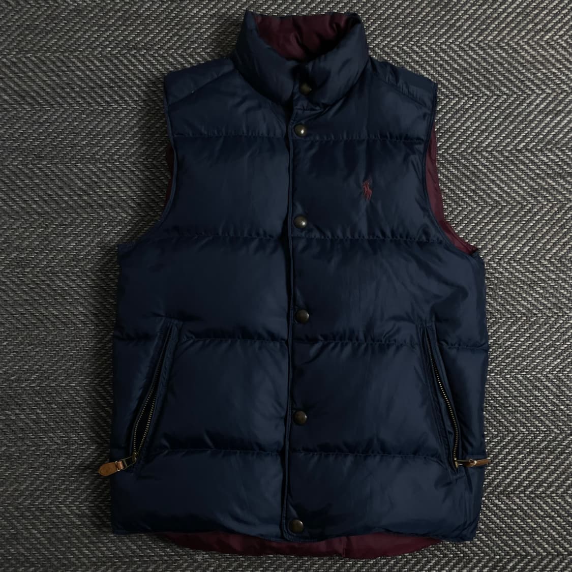 폴로 랄프로렌 포니 로고 양면 다운 베스트y 3761 상품이미지2