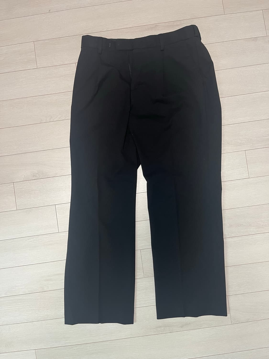 무탠다드 와이드슬랙스 31 블랙 상품이미지1