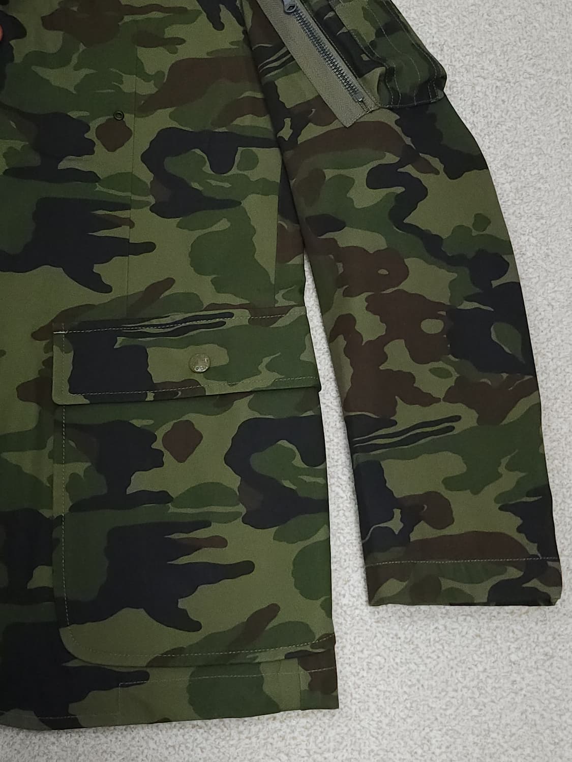 (M)NANAMICA 카모플라쥬 밀리터리 필드 자켓 상품이미지3