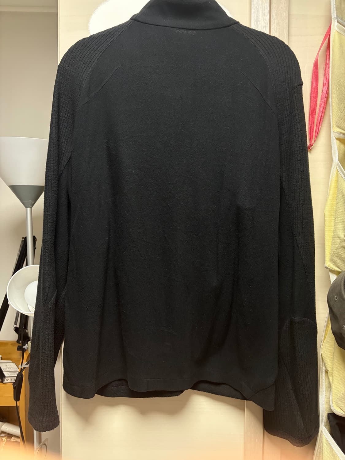 포스트아카이브팩션 paf 7.0 플리스 블랙 m 상품이미지3