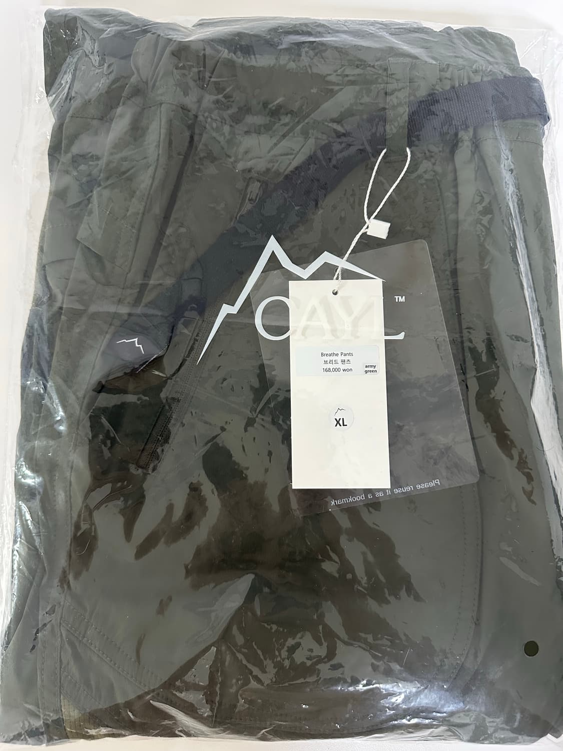 CAYL 브리드팬츠(army green,XL사이즈,택채새상품) 상품이미지2