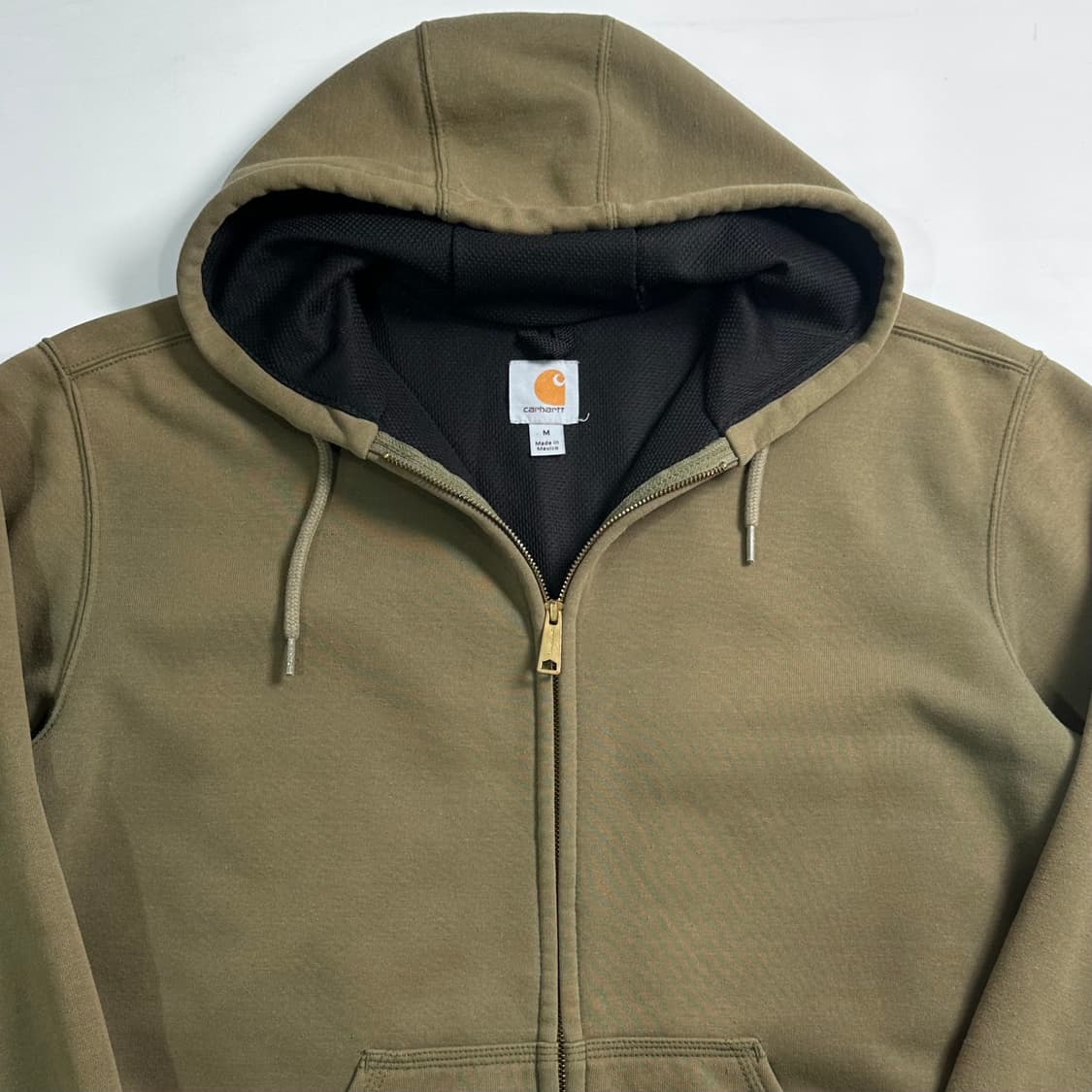 칼하트 카키 써멀 후드집업   상품이미지2