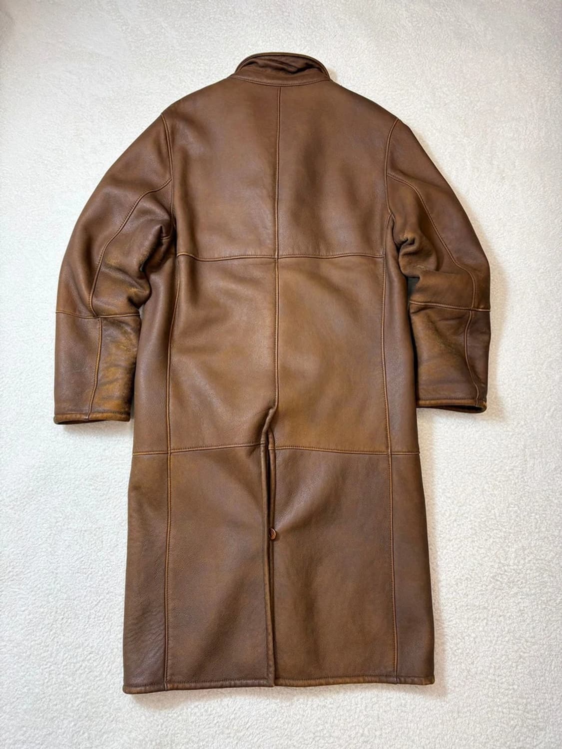 휴고보스 00's 양가죽 무스탕 롱 코트 pn6163 상품이미지5