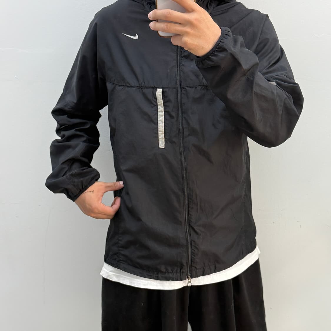 빈티지 나이키 바람막이 블랙  상품이미지1