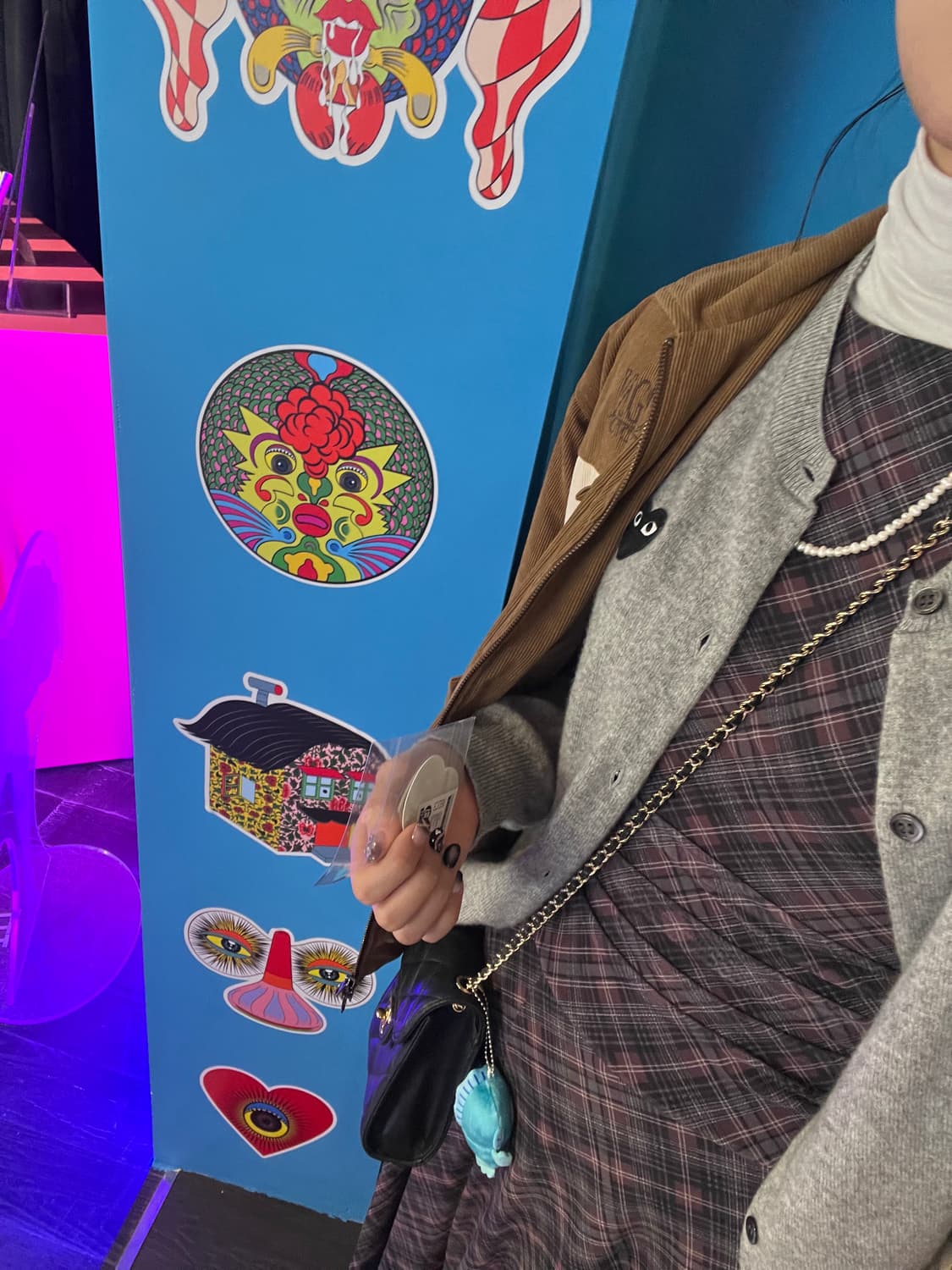 자라 체크 튤 드레이프 원피스 (쉬폰) 상품이미지3