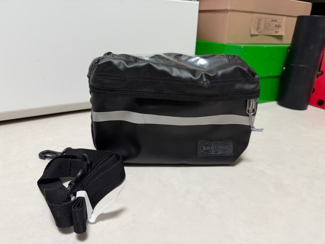 이스트팩 블랙 자전거 핸들바백 자전거가방 상품이미지1