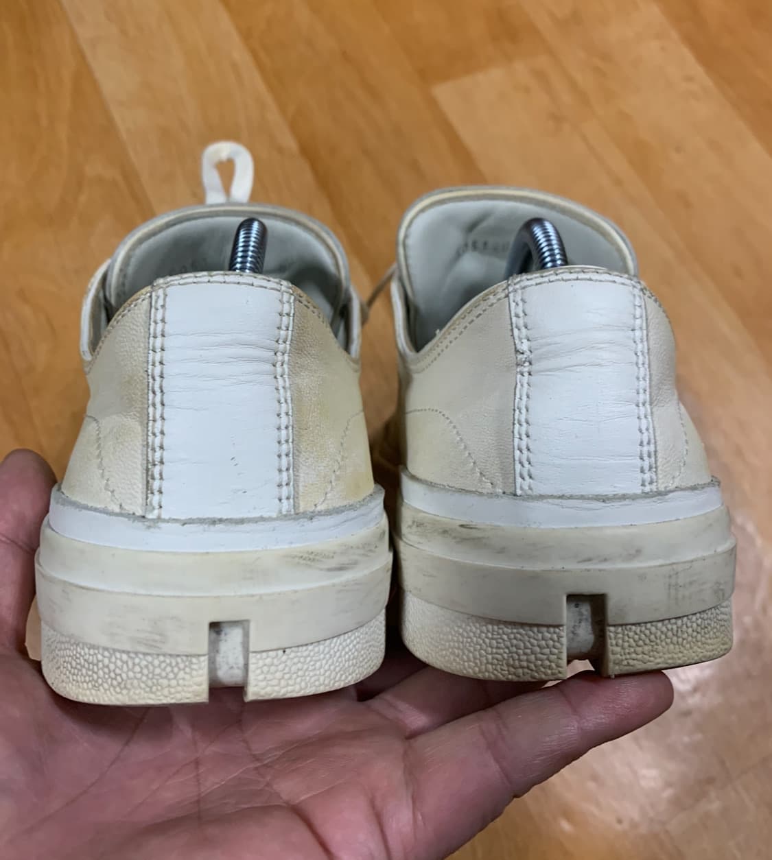 알렉산더 맥퀸 로우탑 스니커즈(어퍼-올 레더)41 사이즈 상품이미지8