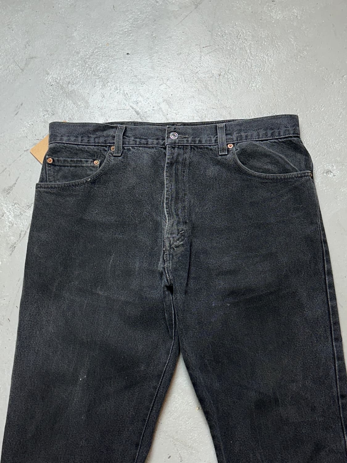 00's 리바이스 517 블랙 부츠컷 플레어진 상품이미지5