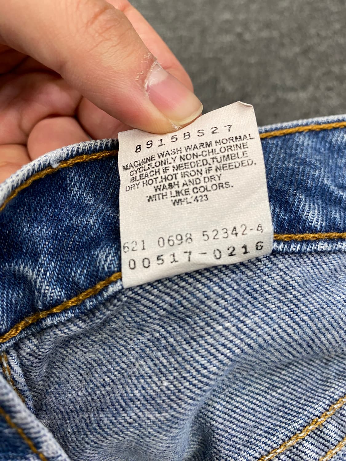 90s Levis 리바이스 517 데님팬츠 상품이미지10