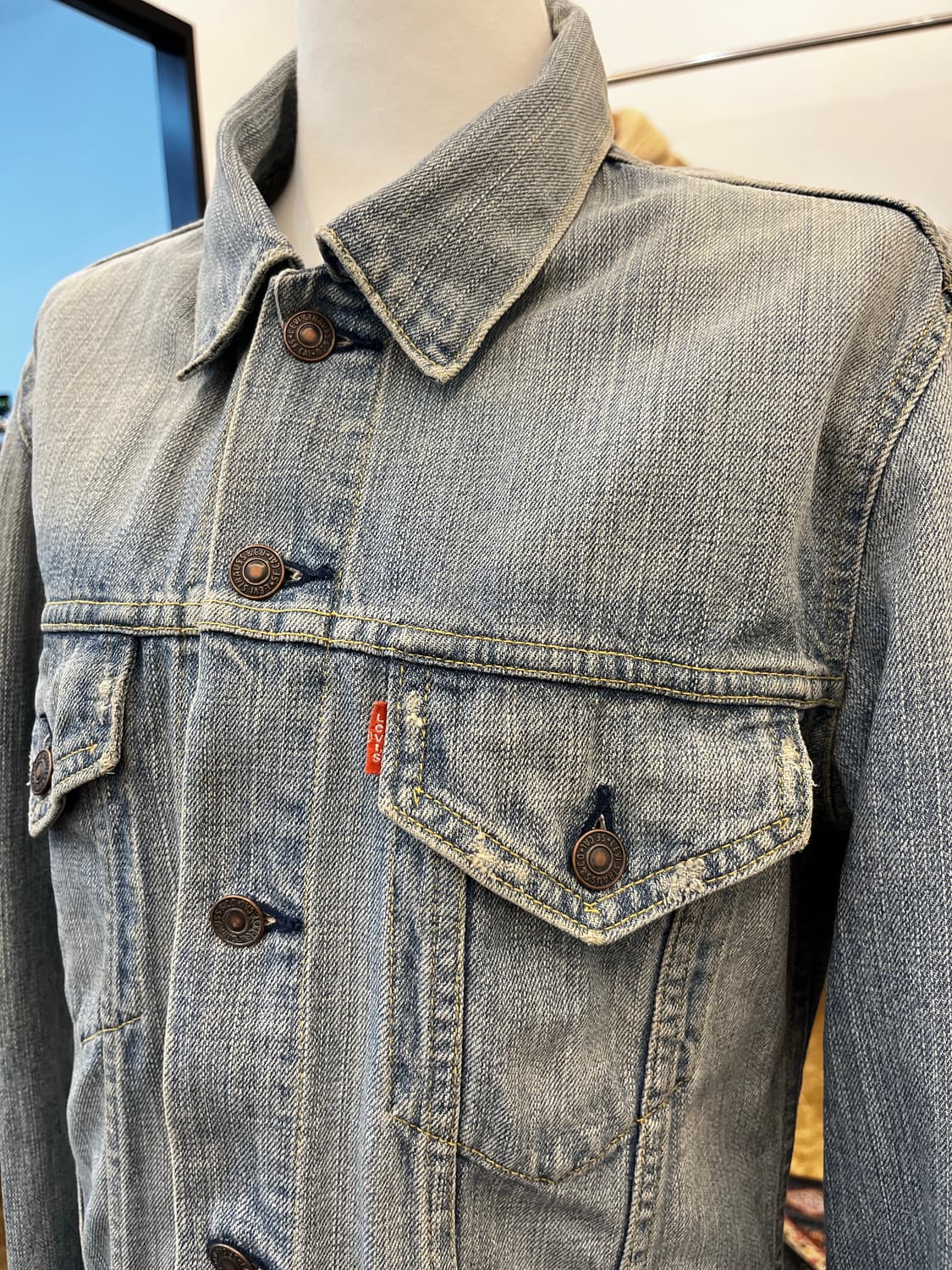 00년대 리바이스 70599 데님 트러커 자켓 상품이미지3