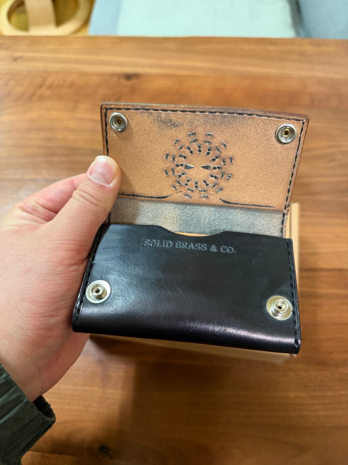 솔리드브라스앤코 카드지갑 상품이미지5