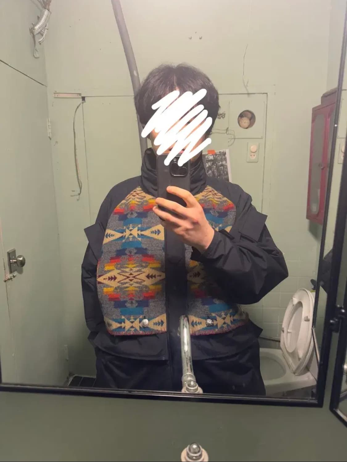 준야와타나베 22aw 자미로콰이 펜들턴 자켓 xl 상품이미지1