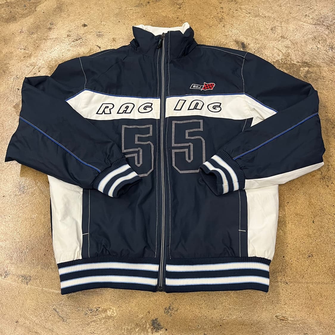 BISHILAI 레이싱 점퍼 자켓  상품이미지2