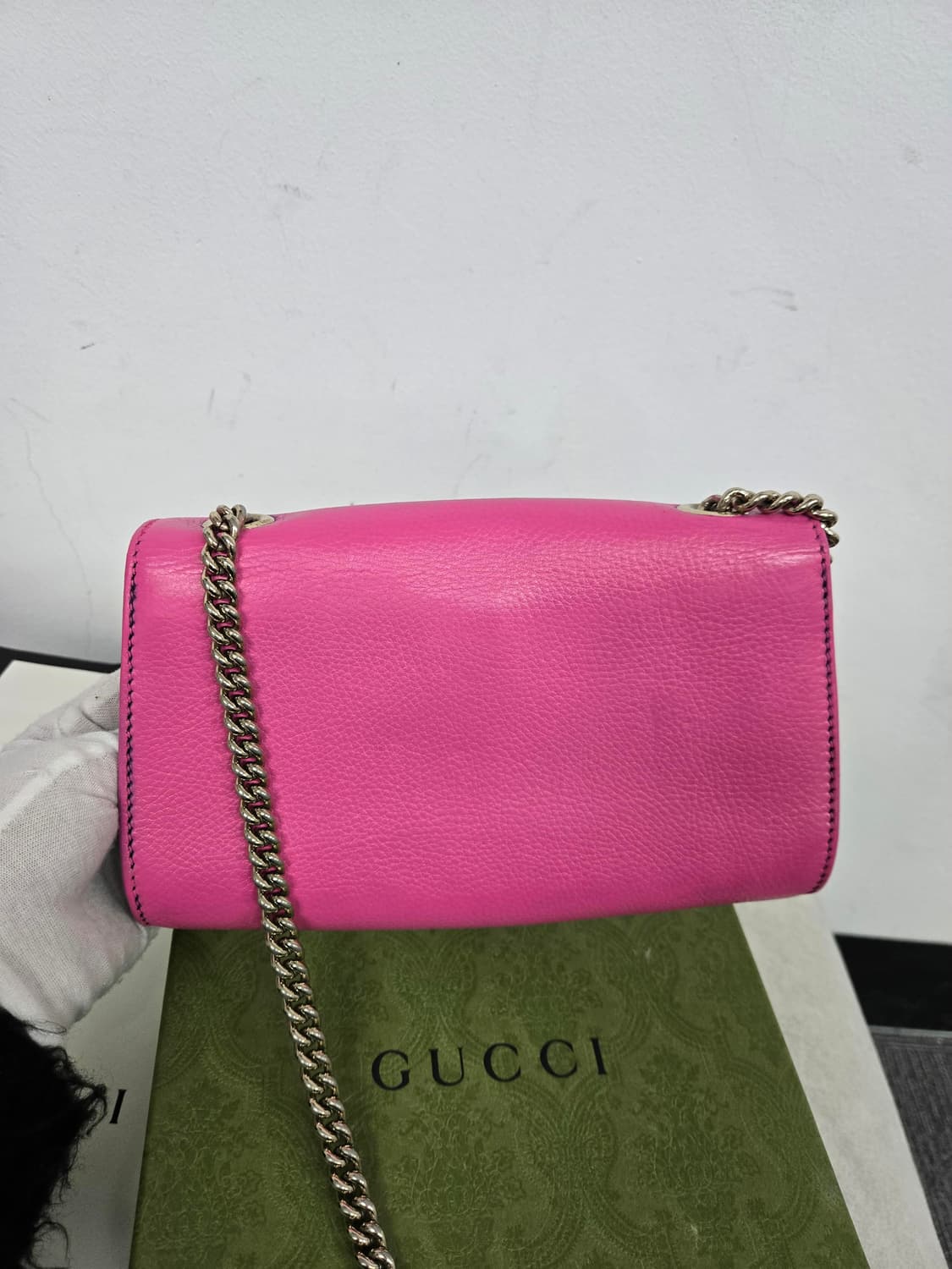 [보증서 정품] 구찌 홀스빗 태슬 체인 크로스백 상품이미지4