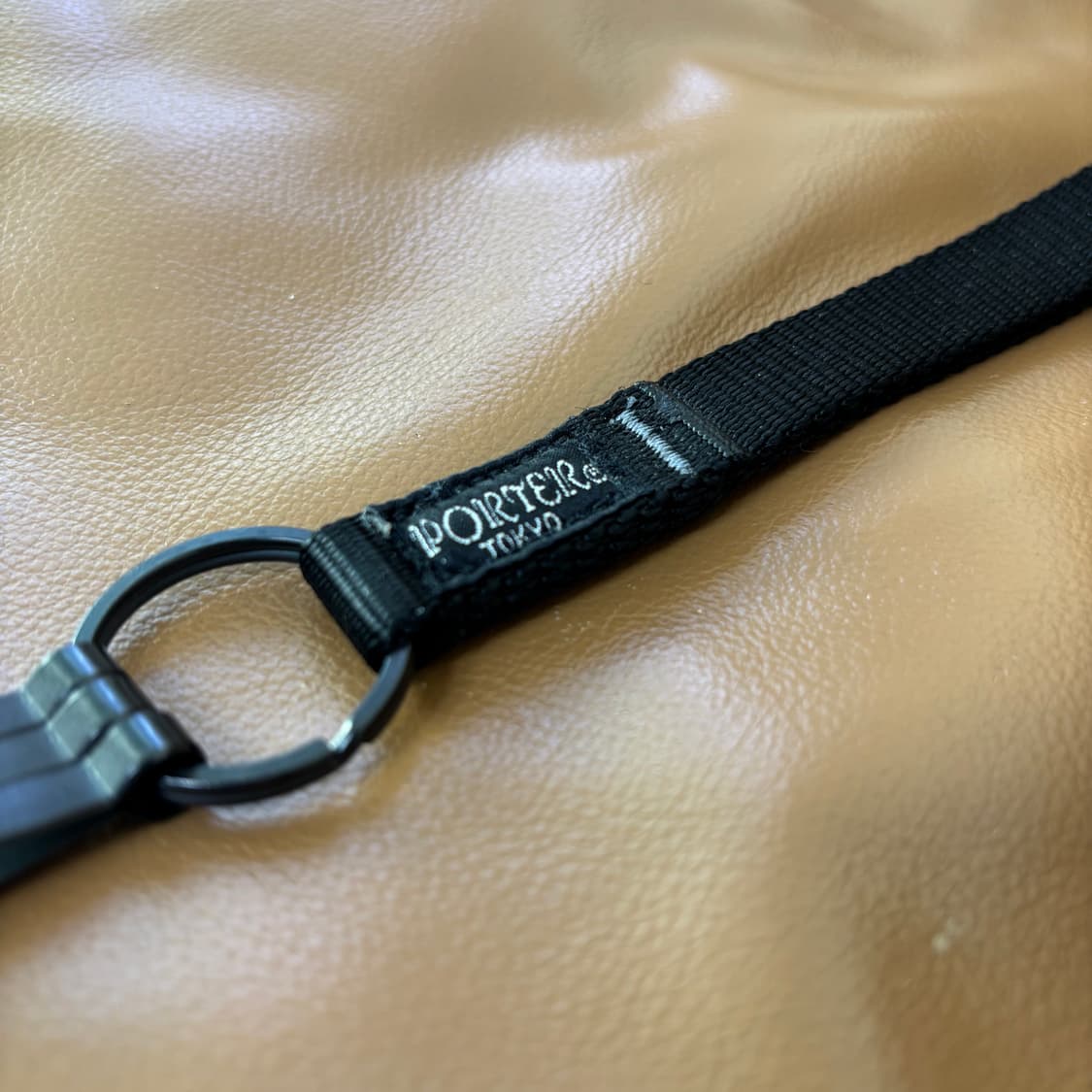PORTER 포터 스트랩 키체인 블랙 상품이미지7