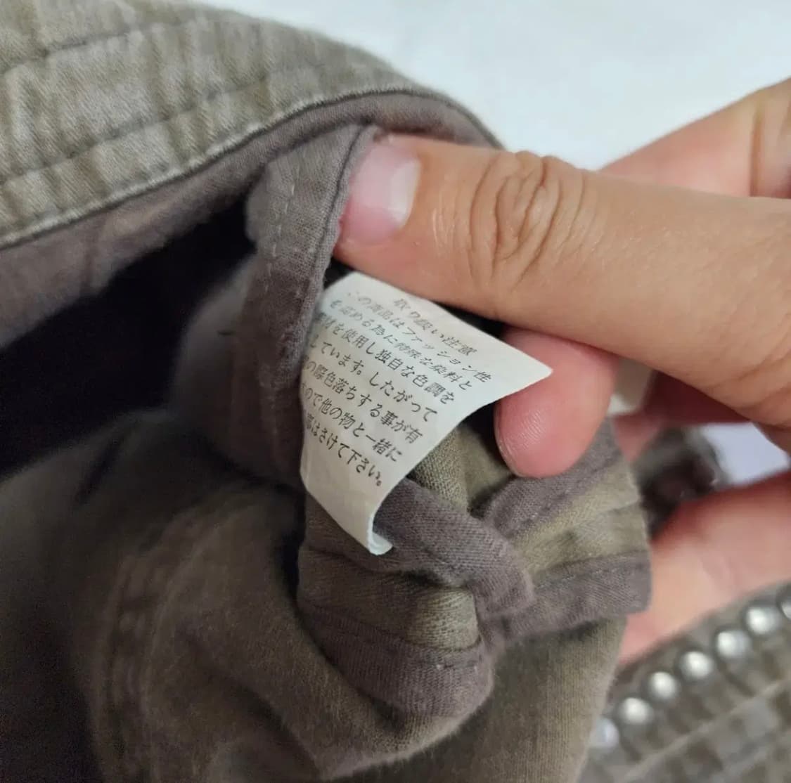 스터드 세미 부츠컷 카고팬츠 상품이미지5