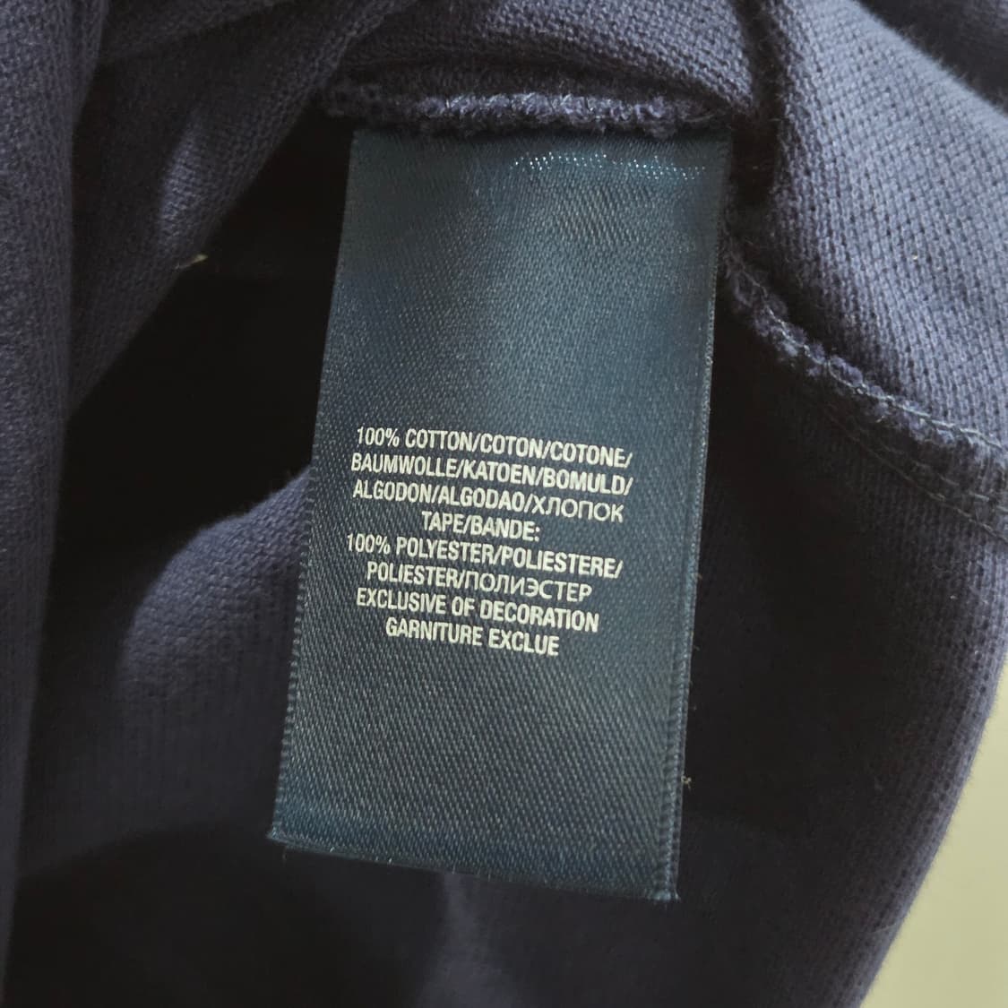 폴로랄프로렌 걸즈 피케 카라 원피스 네이비 L/12/14 상품이미지5