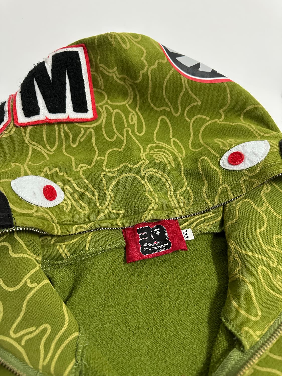 베이프 샤크 후드집업 상품이미지9