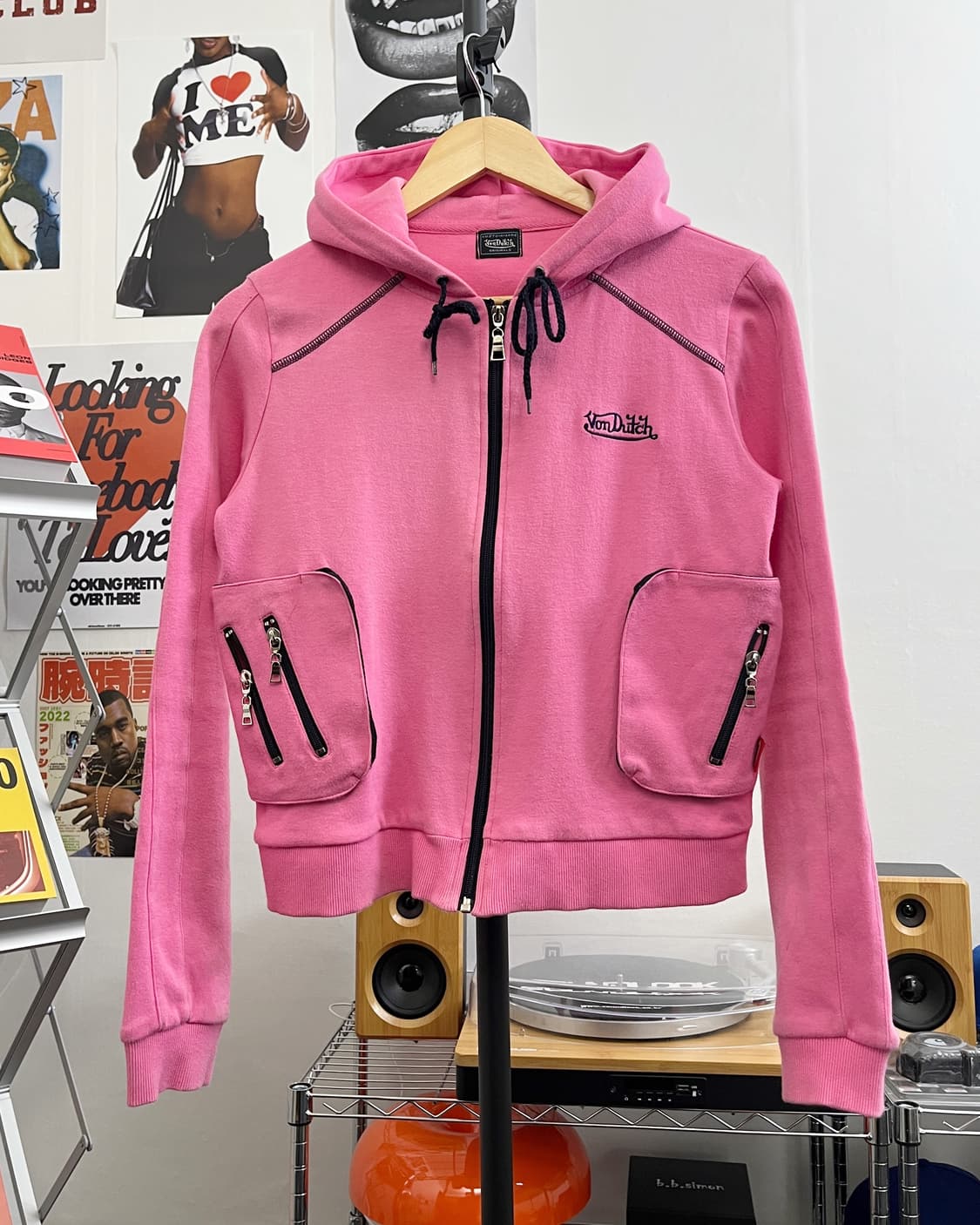 본 더치 00s 유틸리티 포켓 후드집업 상품이미지5