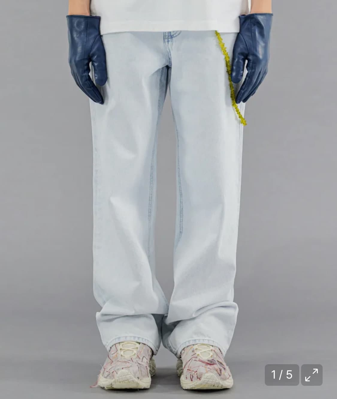 Newtro Wide Denim Pants - Ice Melt 상품이미지6