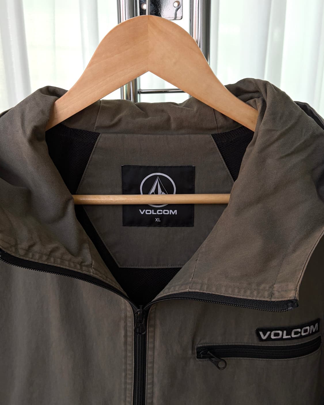 [XL]VOLCOM 볼컴 세미 루즈 캠퍼 후드 자켓 상품이미지8