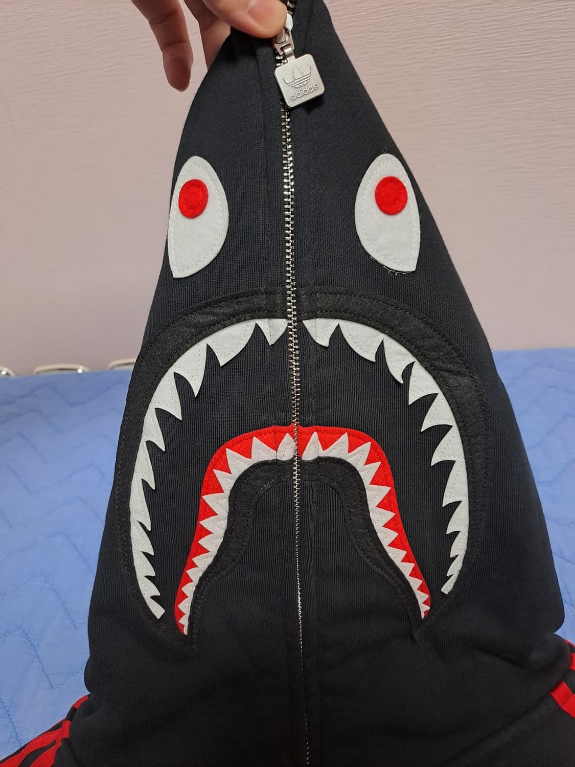 베이프아다다스 샤크후드집업 3xl xxxl 상품이미지5