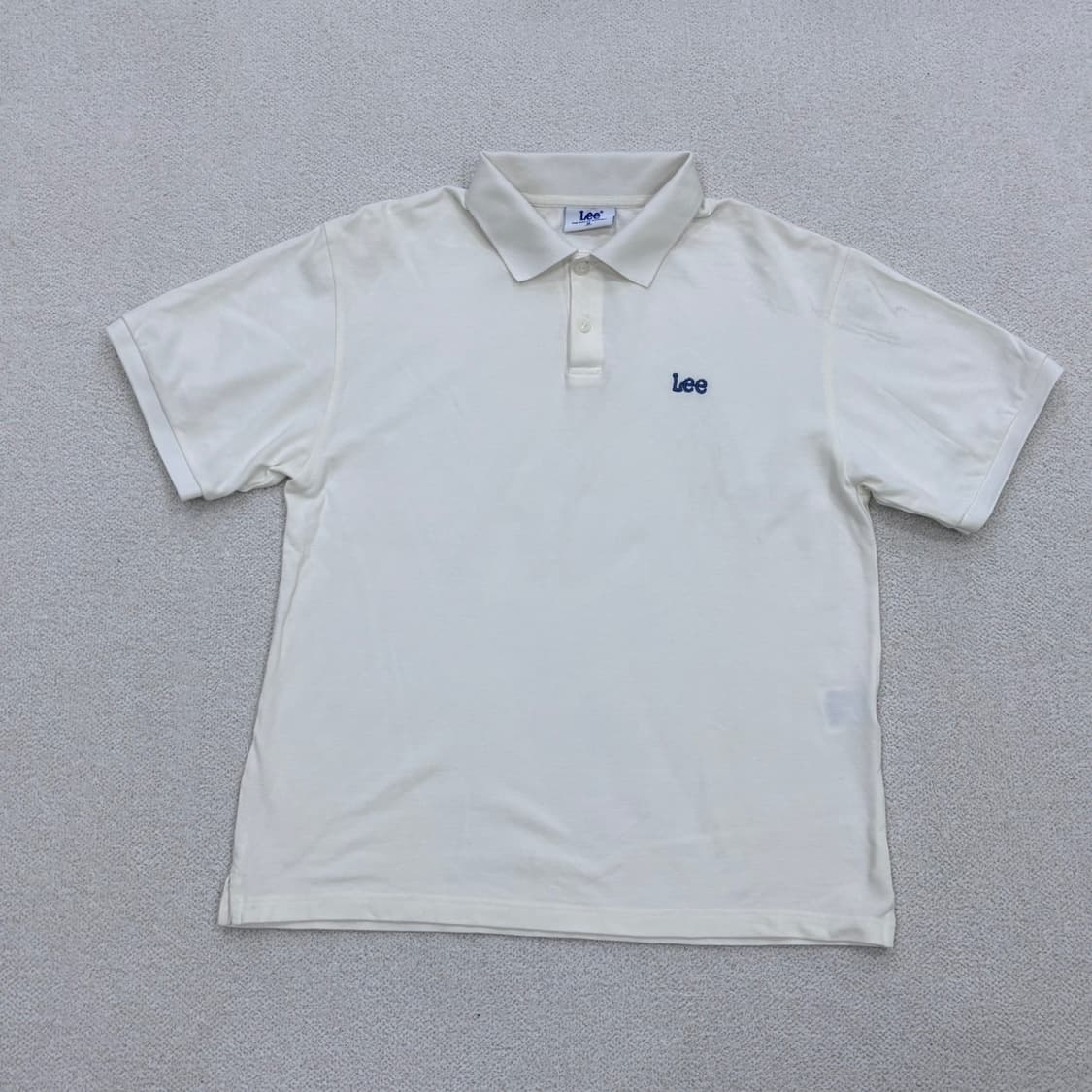 M LEE 스몰로고 반팔 카라 티셔츠 0316E 상품이미지1