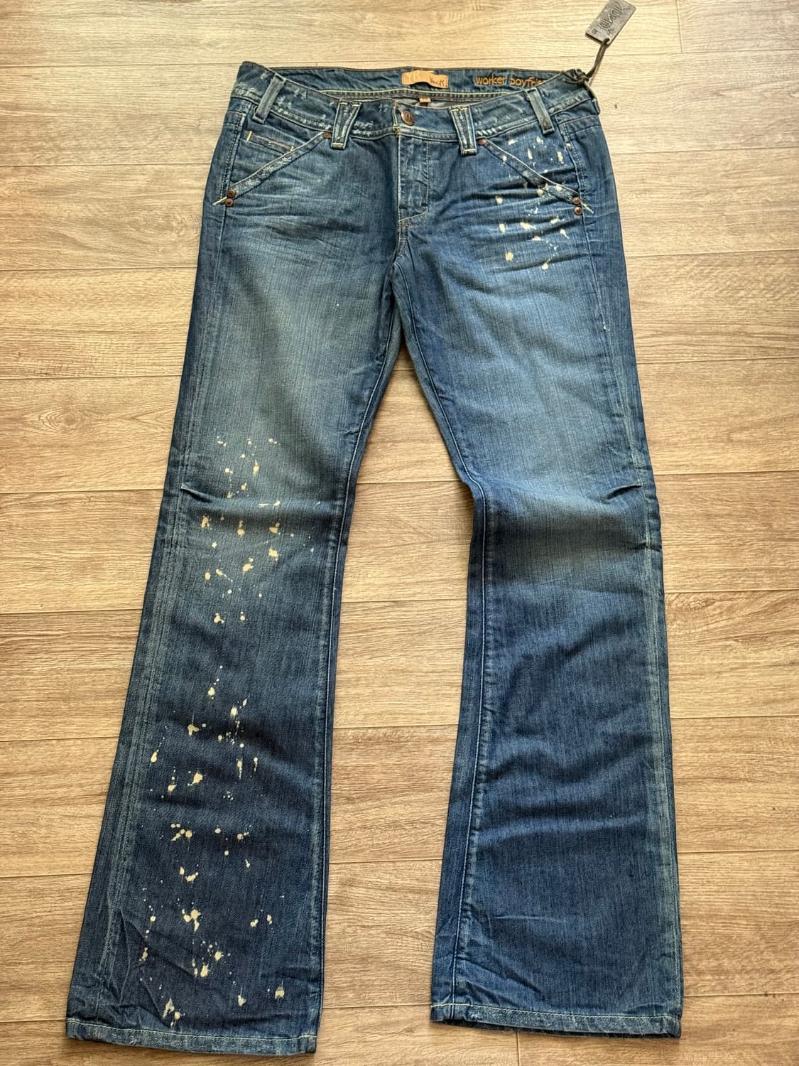 [아야즈] 빈티지 웨스턴 부츠컷 상품이미지2