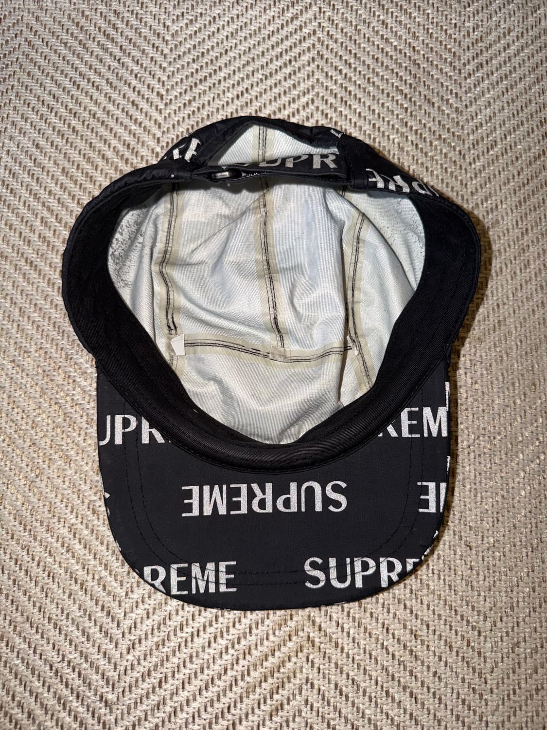 SUPREME 16FW 3M 리플렉티브 리피트 캠프캡 상품이미지4