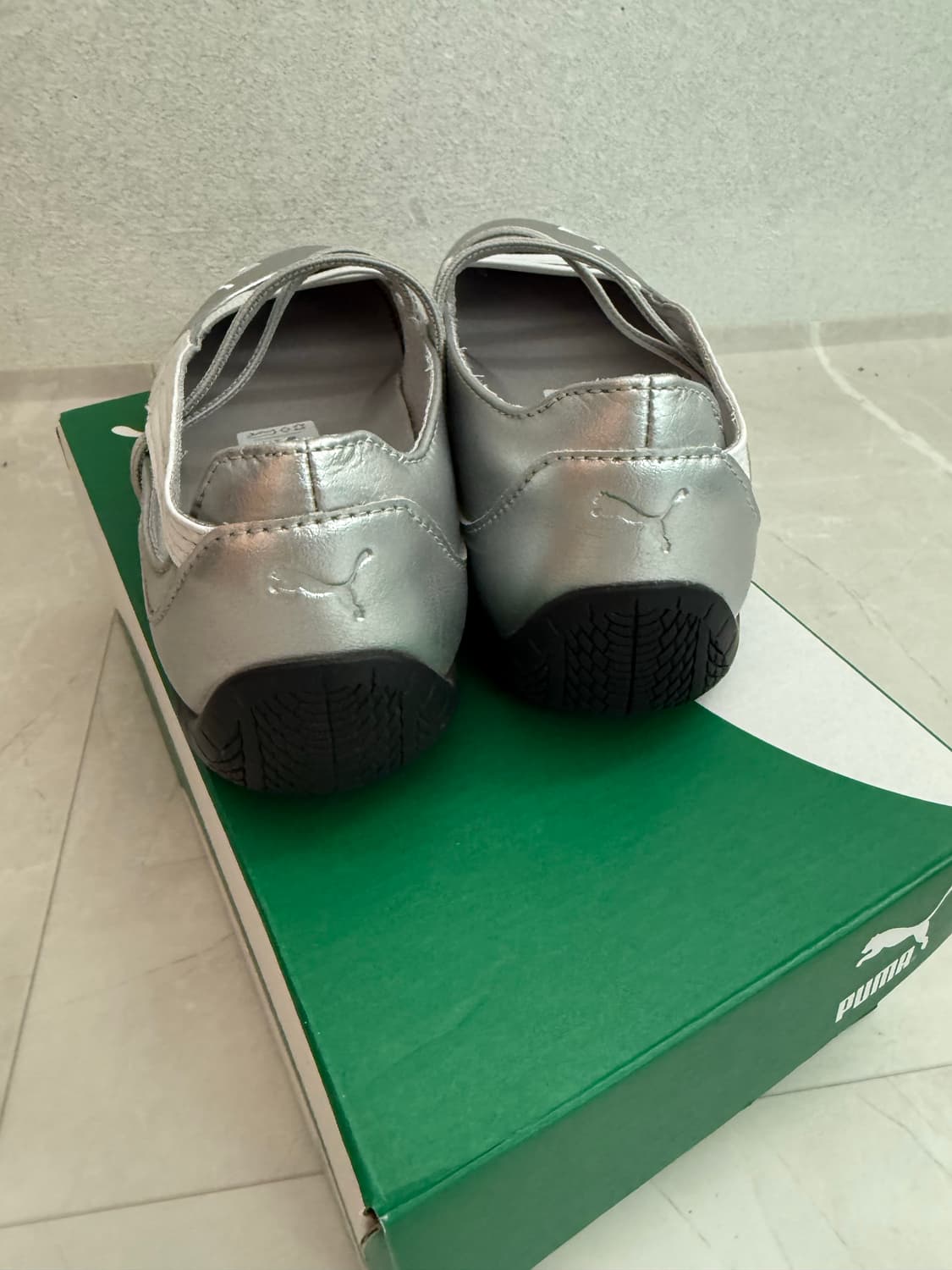 푸마 스피드캣 발레 메탈릭 실버 220 상품이미지2