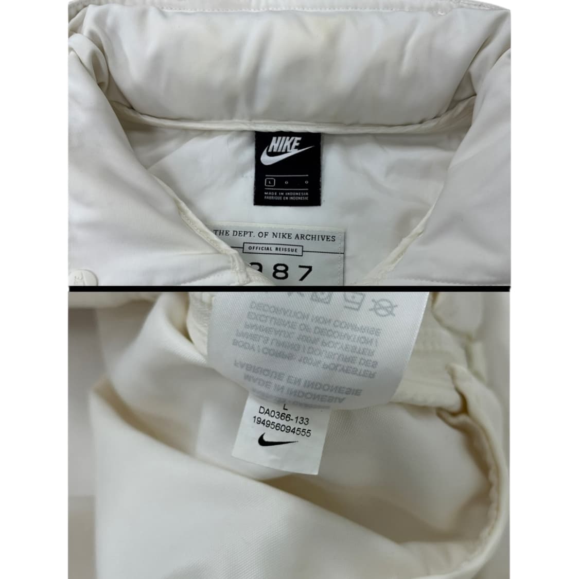 나이키 리이슈 아노락 화이트 (L~XL) 상품이미지9