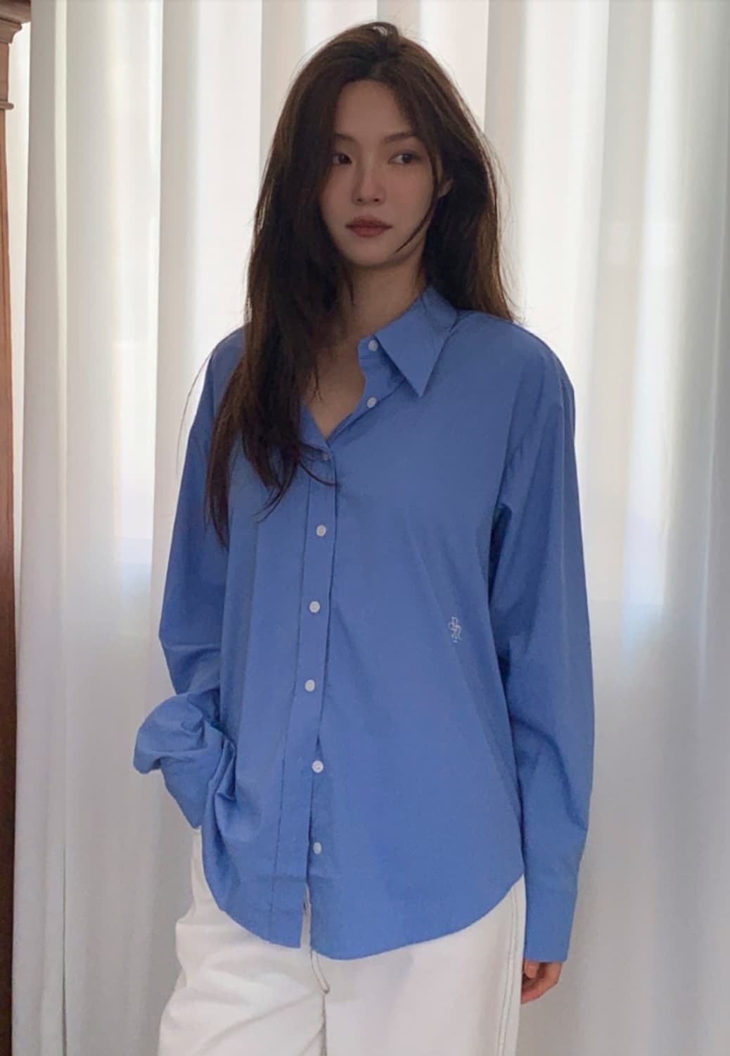 시티브리즈 링클프리 블루셔츠 상품이미지1