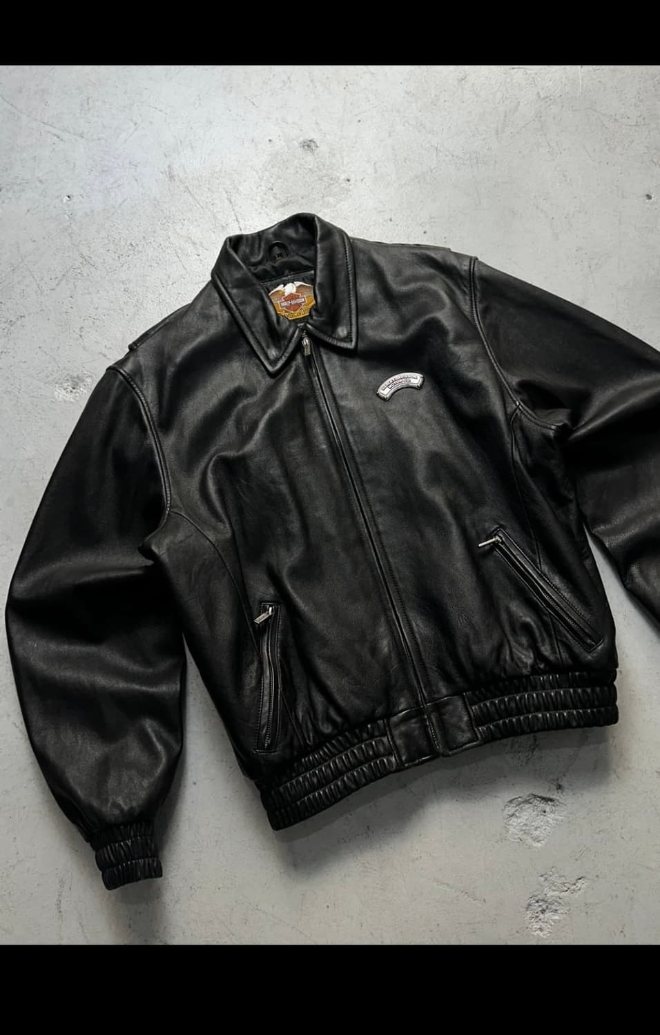 빈티지 할리데이비슨 레더 자켓 가죽자켓 상품이미지5