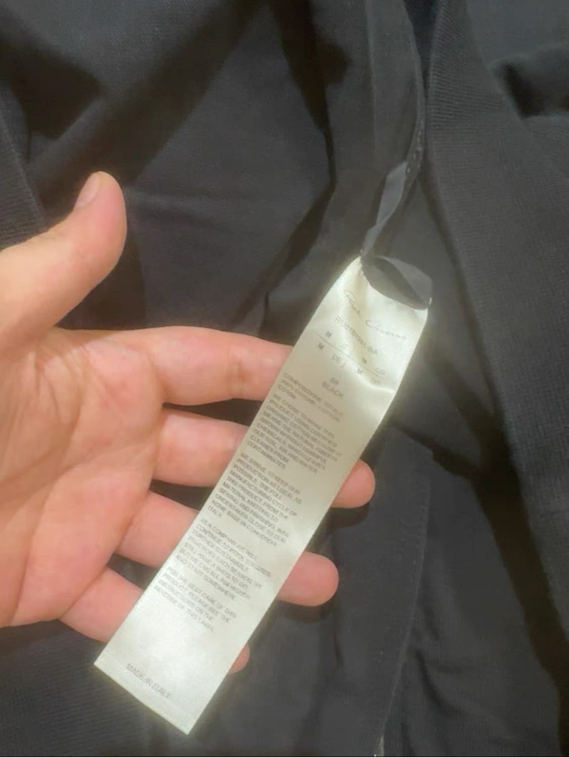 릭오웬스 후드집업 사이즈 m 상품이미지3