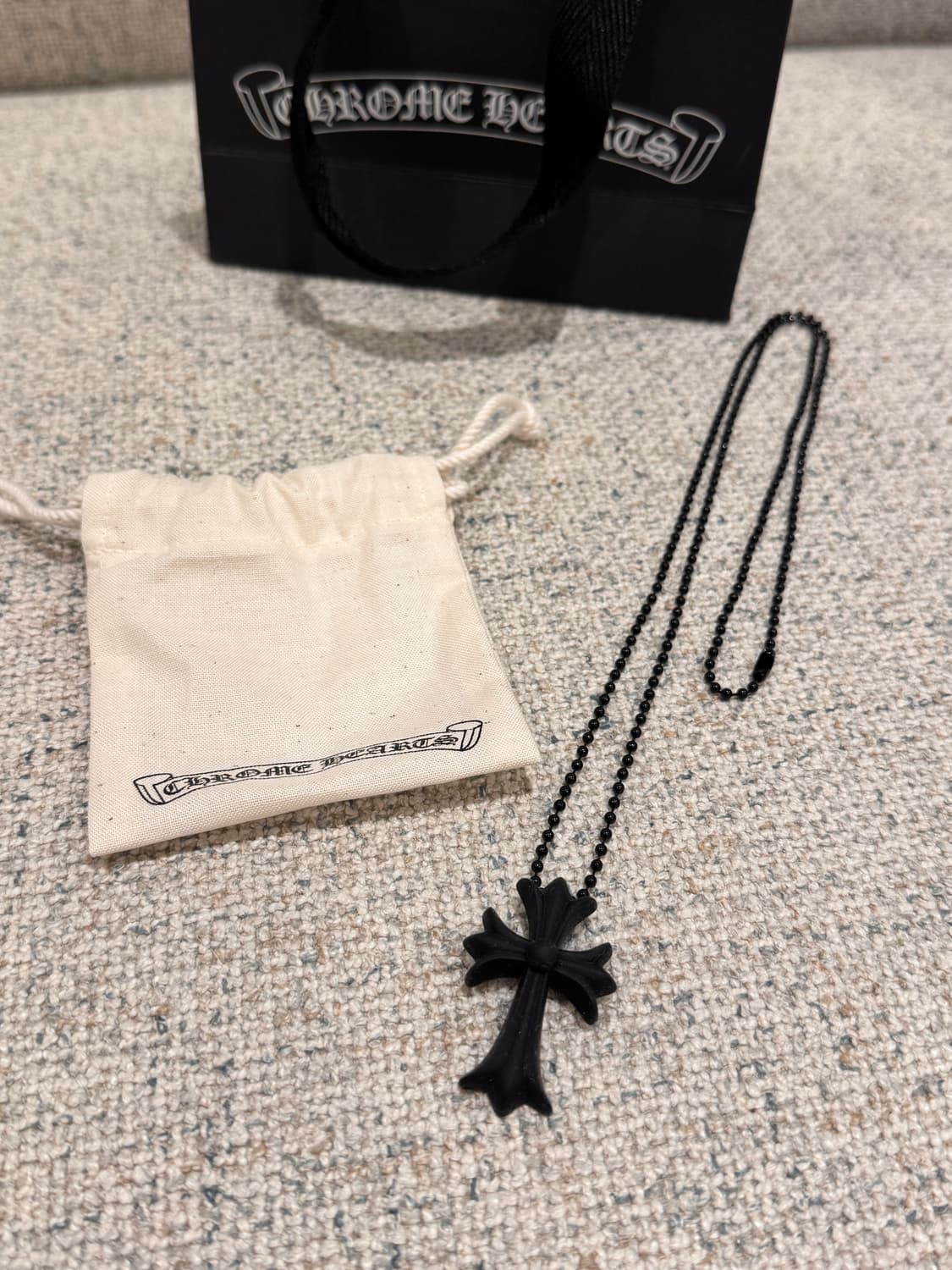 크롬하츠 실리크롬 실리콘 목걸이 상품이미지2