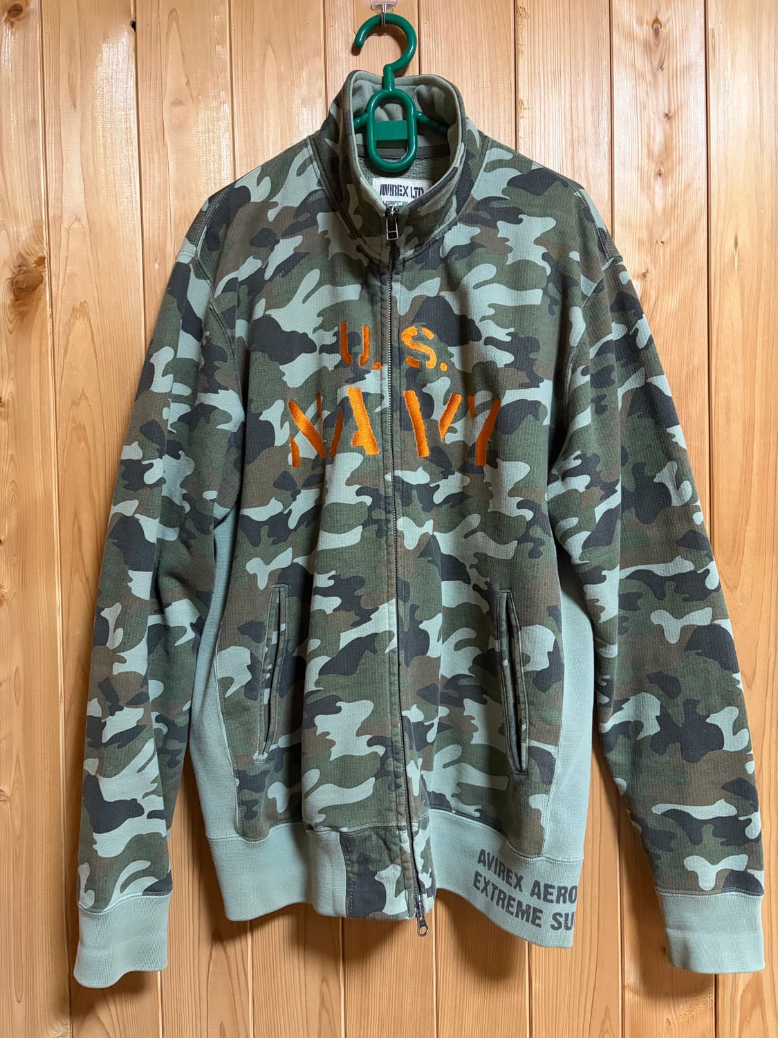 아비렉스 밀리터리 집업 상품이미지3