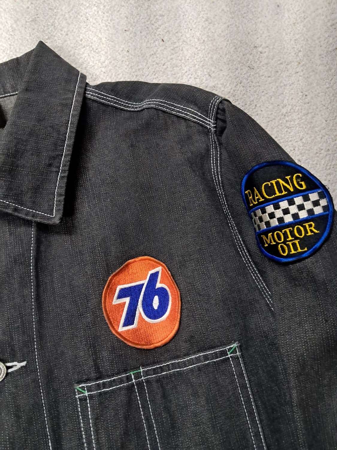 76 Lubricants  데님자켓 상품이미지4