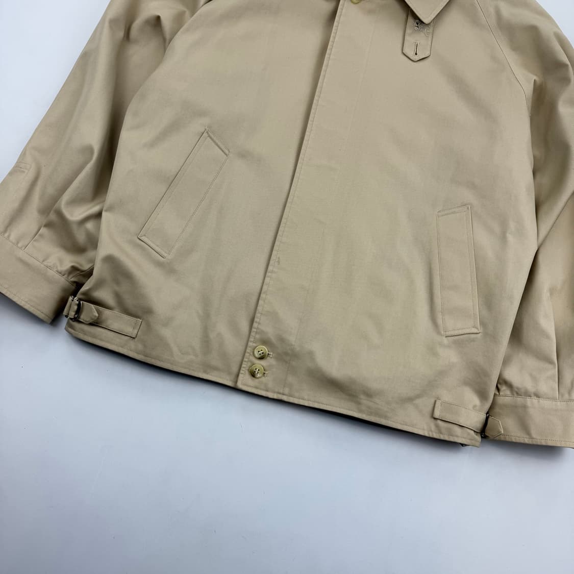 버버리 90s 노바체크 블루종 자켓 상품이미지3