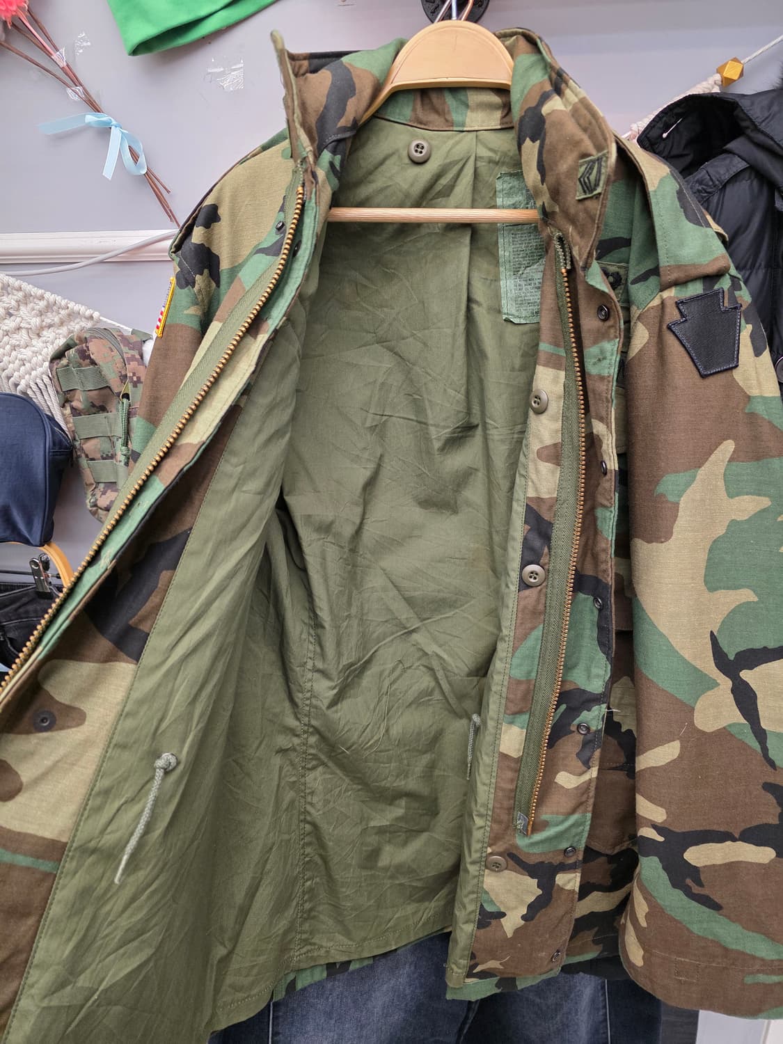 M-65 80-90s 풀패치 미군자켓 필드자켓 상품이미지7