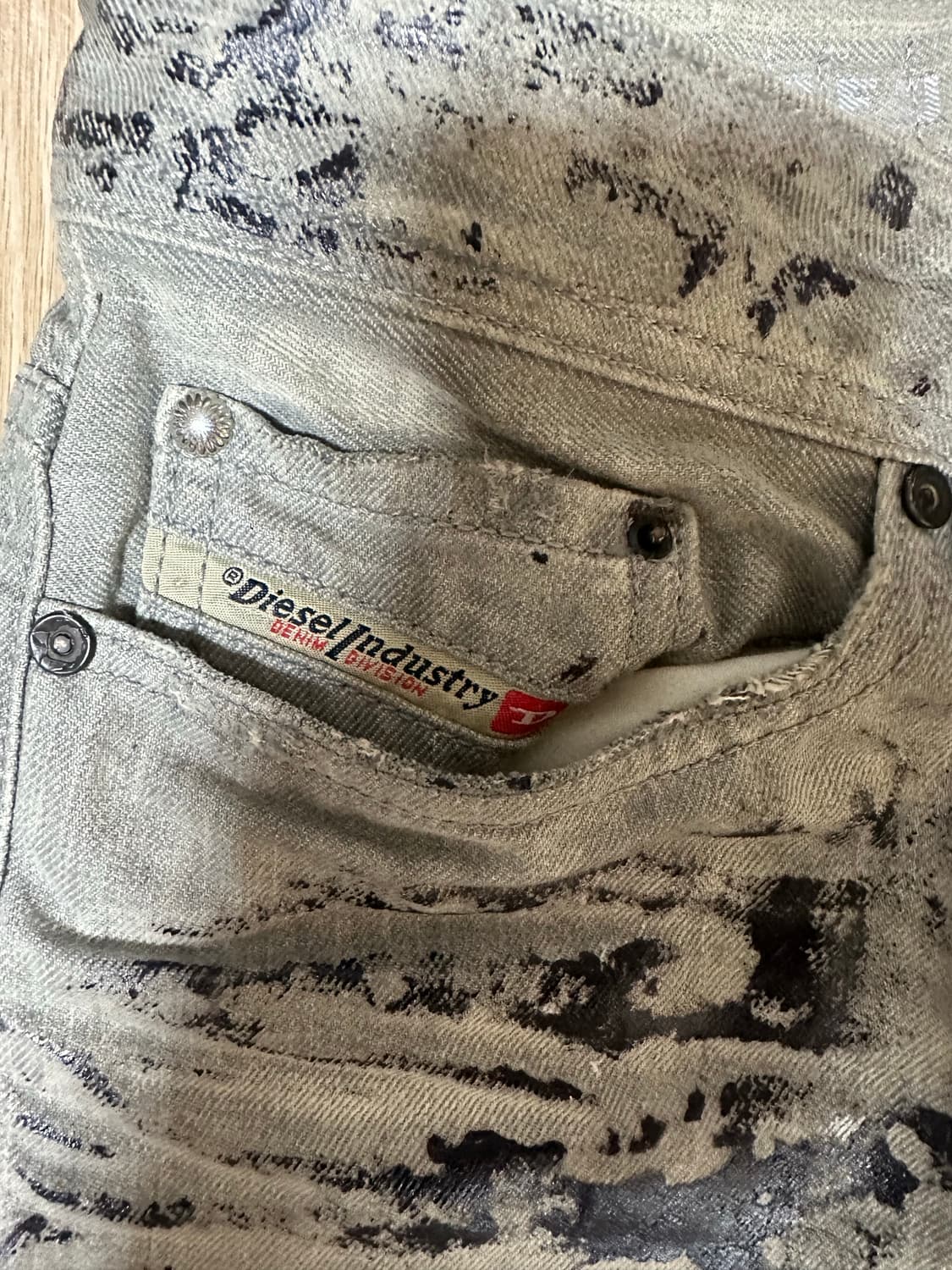 디젤 커스텀 데님진 상품이미지3